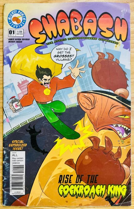 Rise The Cockroach King , Shabash - The Atomic Mango-powered Superhero